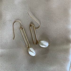 Pearl earrings